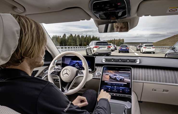 Mercedes homologuée pour la conduite autonome