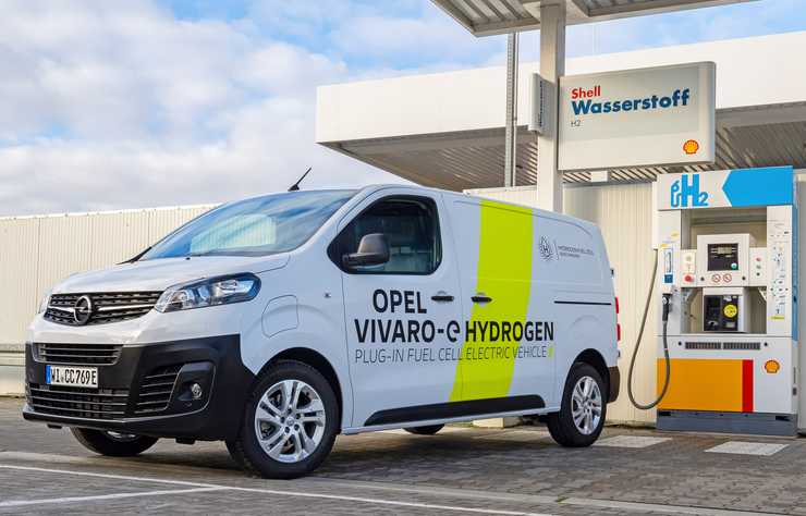 Opel Vivaro-e à hydrogène