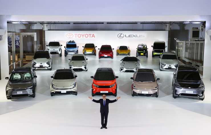 future gamme électrique de Toyota et Lexus pour 2030