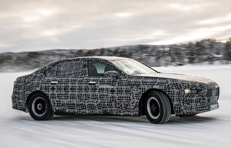 prototype BMW i7 électrique