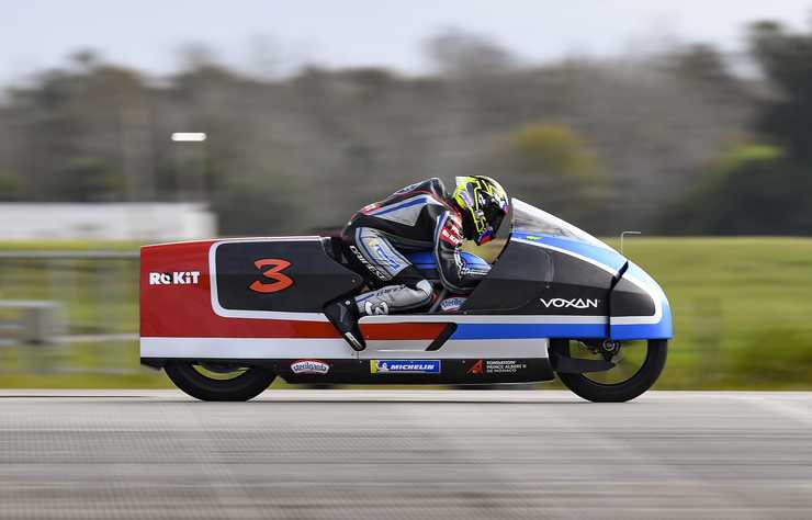 Moto électrique de record Voxan Wattman