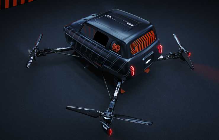 concept Renault Air4 drone électrique