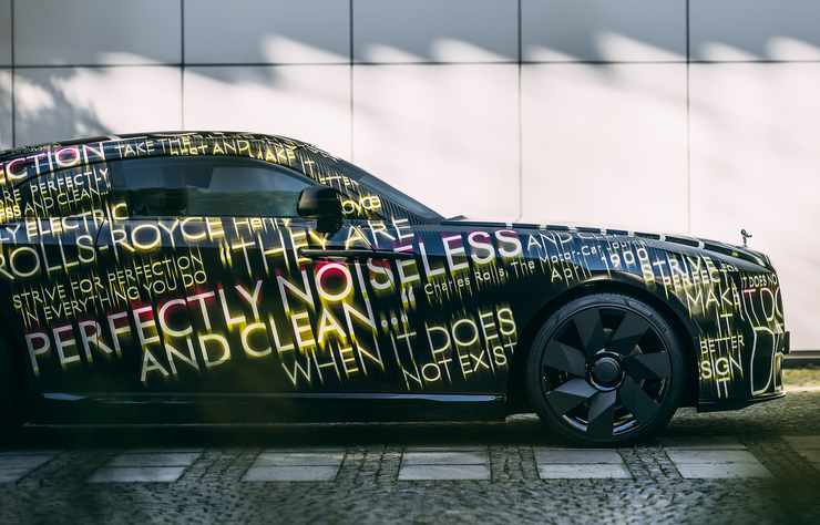 prototype Rolls-Royce Spectre électrique