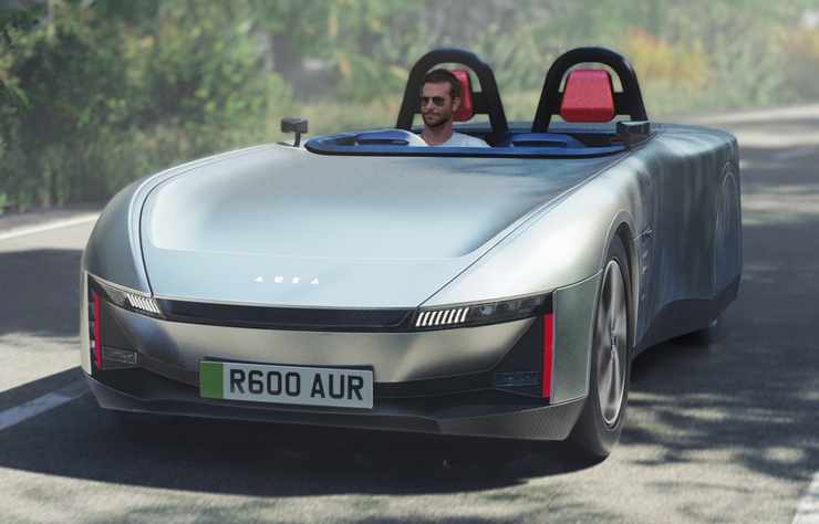 Concept-car électrique anglais Aura