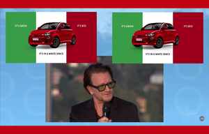 Bono pour lancer la Fiat 500 Red