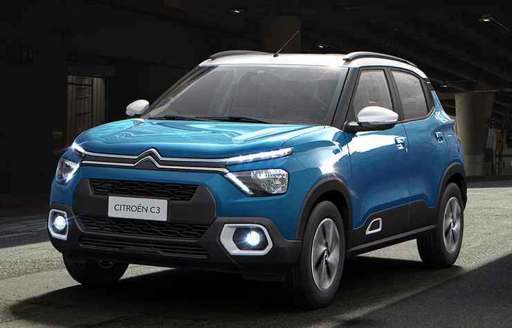 Citroën C3 pour l'Inde et l'Amérique du Sud