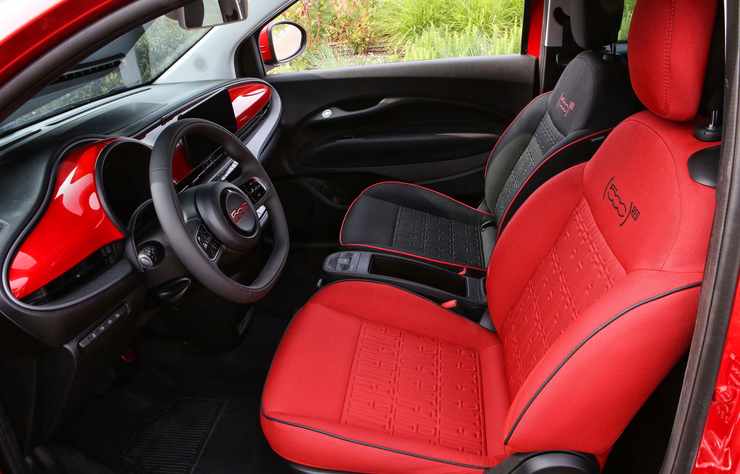 Fiat 500 électrique Red