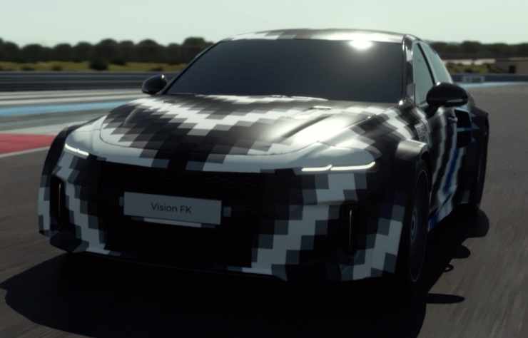 concept de coupé à hautes performances Hyundai Vision FK