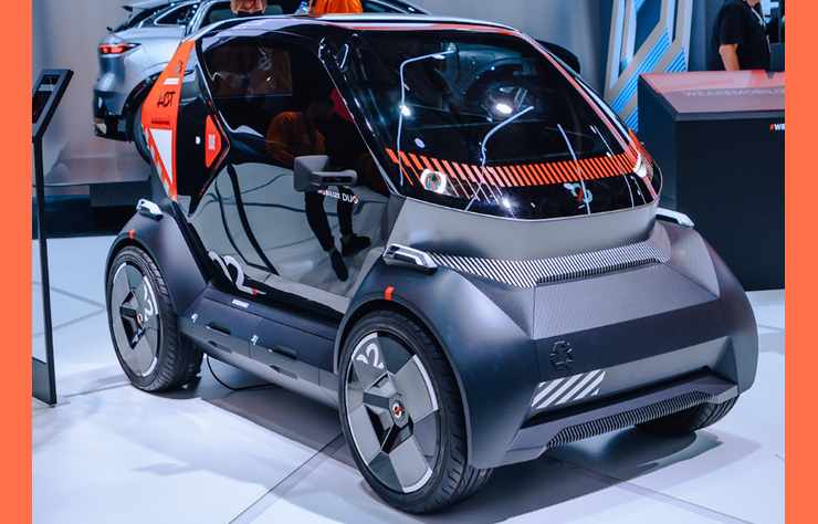 concept du quadricycle lourd Mobilize Duo