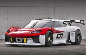 Porsche Mission R, la compétition-client électrique