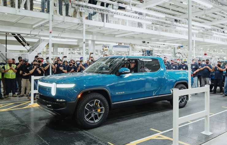 Rivian R1T pick-up électrique