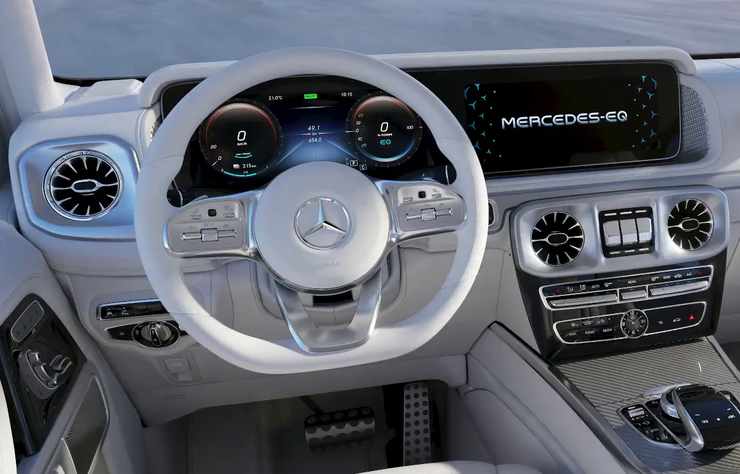concept électrique Mercedes EQG