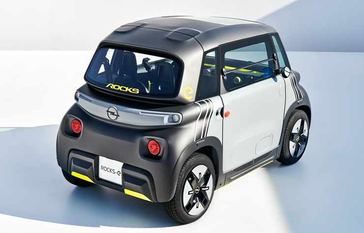 quadricycle Opel Rocks-e électrique