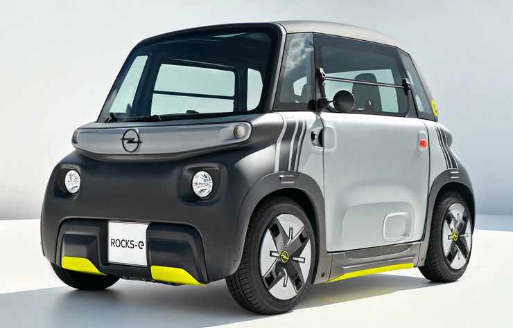 quadricycle Opel Rocks-e électrique