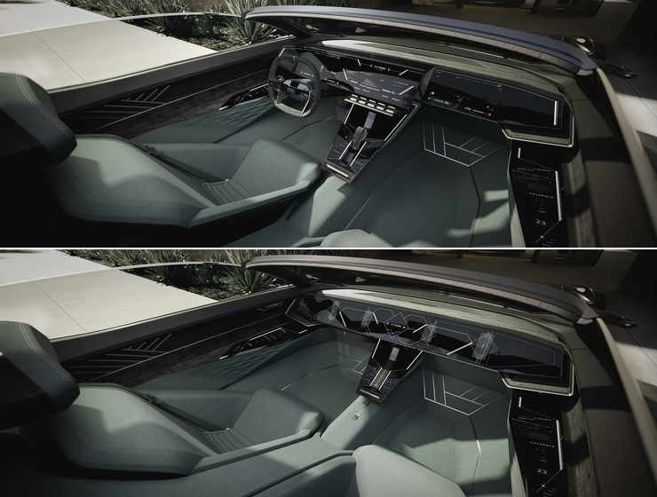 concept de roadster électrique Audi SkySphere