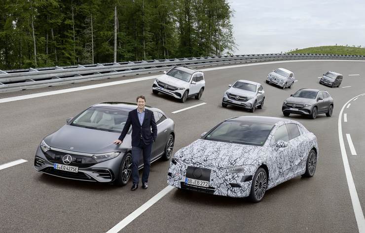 Gammes Mercedes EQ