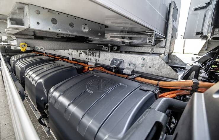 Mercedes eActros poids lourd électrique