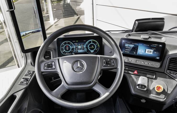 Mercedes eActros poids lourd électrique