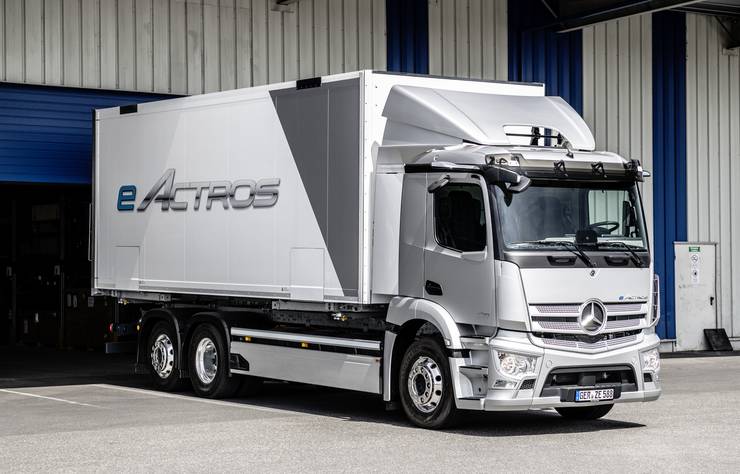 Mercedes eActros poids lourd électrique