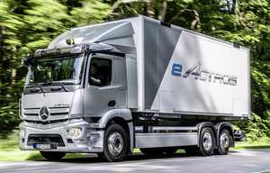 Mercedes eActros, le premier poids lourd électrique de série