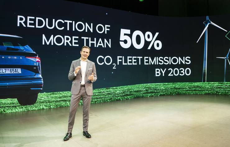 Programme de réduction des émissions CO2 de Skoda