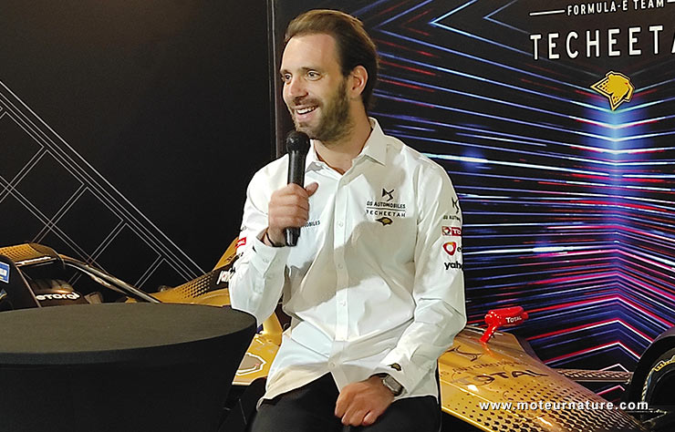 Jean-Eric Vergne, double champion du monde Formula E avec DS Techeetah