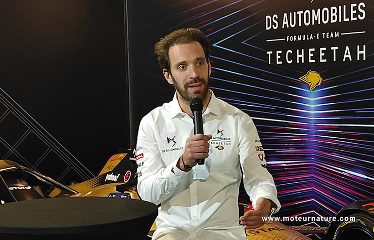 Jean-Eric Vergne, double champion du monde Formula E avec DS Techeetah