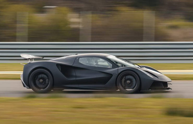 hypercar électrique Lotus Evija