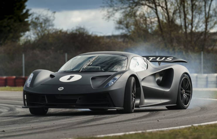 hypercar électrique Lotus Evija
