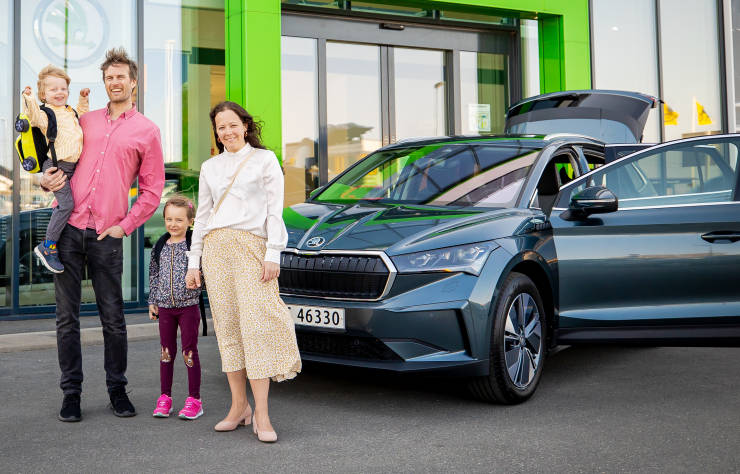 Skoda Enyaq électrique