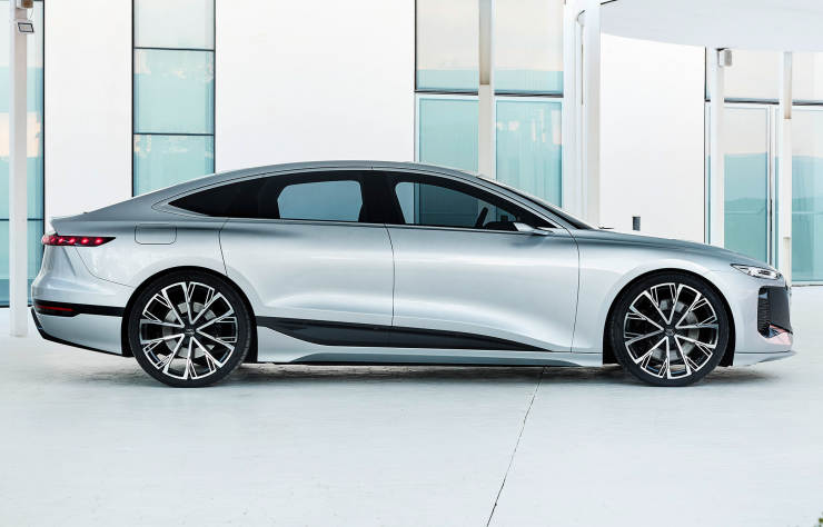 Concept Audi A6 e-tron électrique