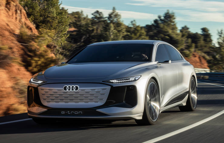 Concept Audi A6 e-tron électrique