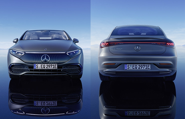 Mercedes EQS électrique