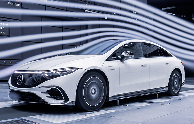 Mercedes EQS électrique