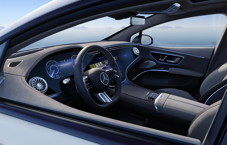 Mercedes EQS électrique