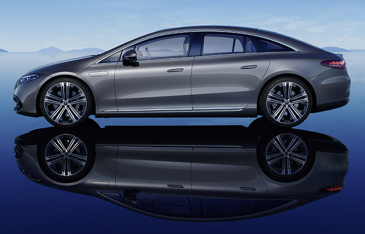 Mercedes EQS électrique