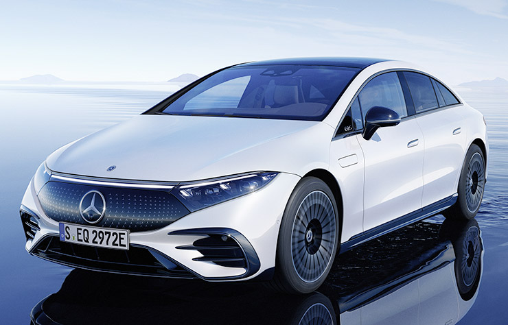 Mercedes EQS électrique
