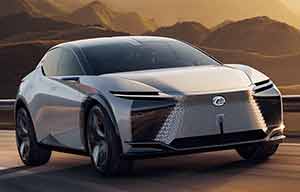 Lexus présente un concept électrique, le LF-Z