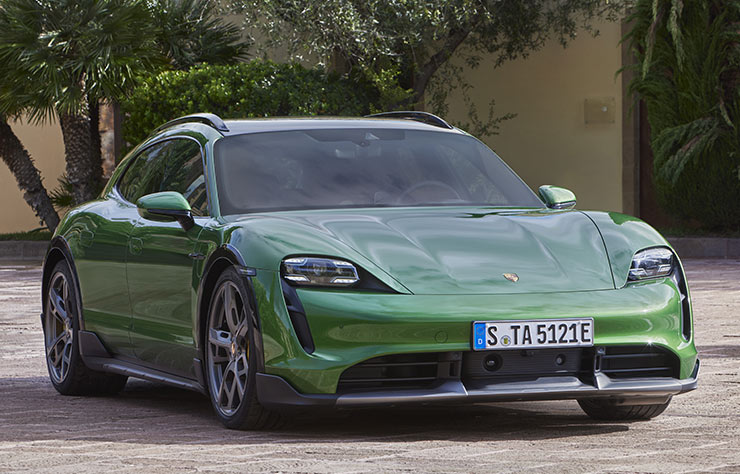 Porsche taycan Cross Turismo