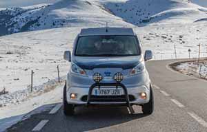 Nissan e-NV200 Winter Camper, camping-car zéro émission