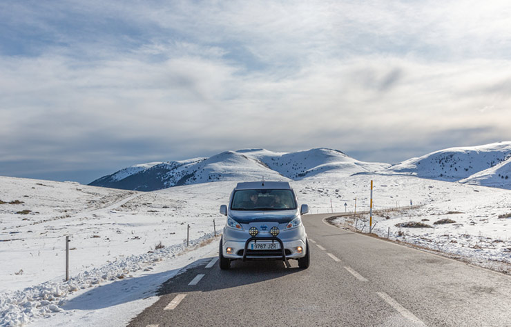 Nissan e-NV200 Winter Camper