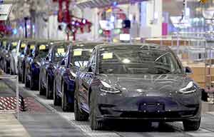 Tesla a fabriqué un demi million de voitures en 2020