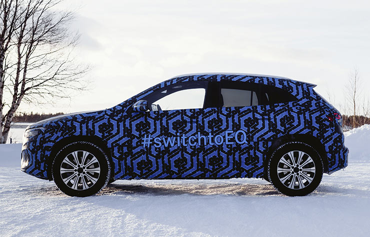 Prototype Mercedes EQA
