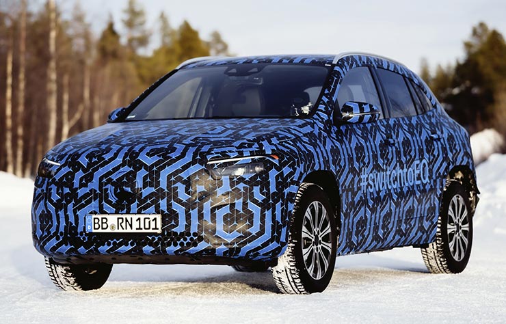 Prototype Mercedes EQA