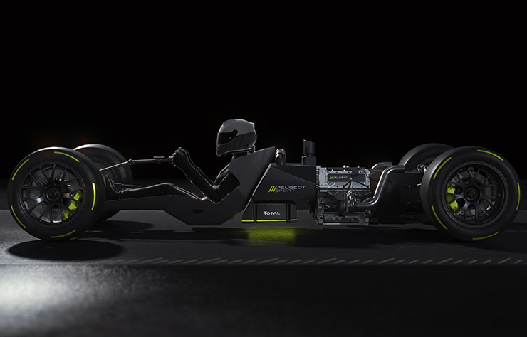 Peugeot Sport Engineered Hybrid4 500 kW