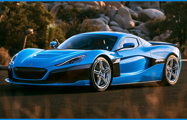 L'hypercar électrique Rimac C Two