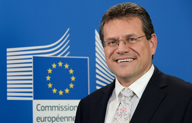 Maris Sefcovic, vice-président de la commission européenne