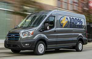 Ford E-Transit, puissant utilitaire électrique