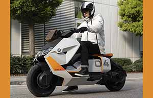 Le scooter BMW Definition CE 04, beau et zéro émission