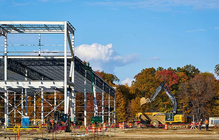 Usine de batteries Ultium dans l'Ohio